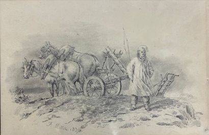 Jean-François MILLET (1814-1875)
Peasant...
