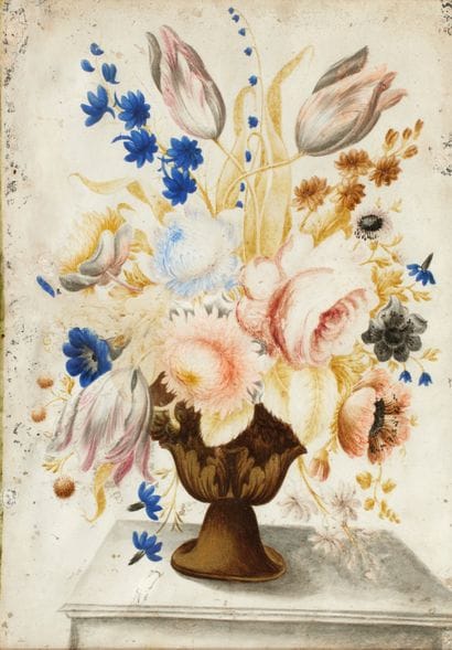 Ecole française de la fin du XVIIème siècle
Bouquet...