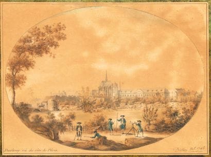Ecole française du XVIIIème siècle
Pont-le-Roi...