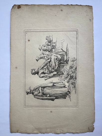 François Boucher
Livre d'étude d'après les...