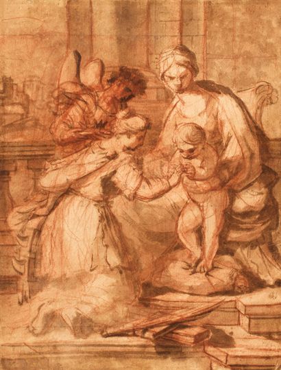 Ecole italienne du XVIIème siècle
Le Mariage...