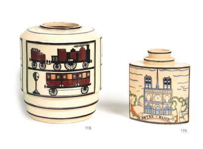 ROBERT LALLEMANT (1902-1954) 
Cylindrical...