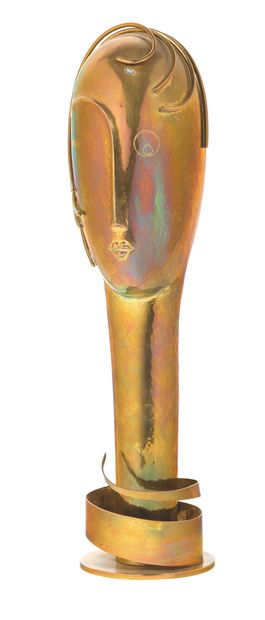 KARL HAGENAUER (1906-1986) 
Brass sculpture...