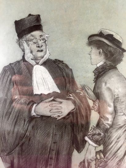19th century French school
Magistrate and...