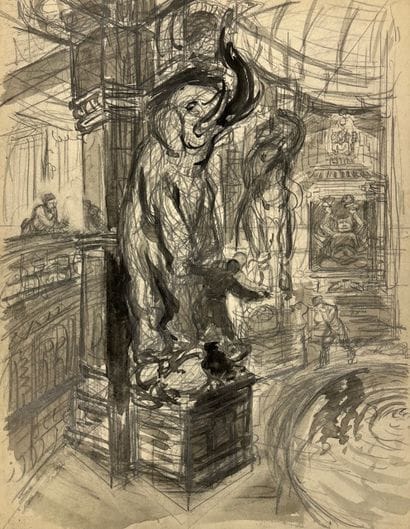 Louis TINAYRE (1861-1942) 
- CHINCHINA Pavilion...