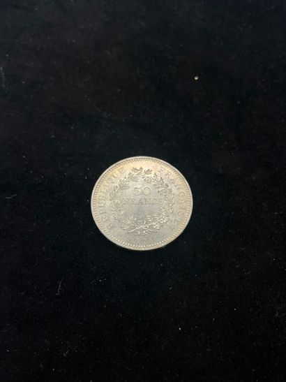 50 franc silver coin