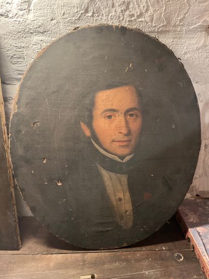 19th century French school
Portrait of a...