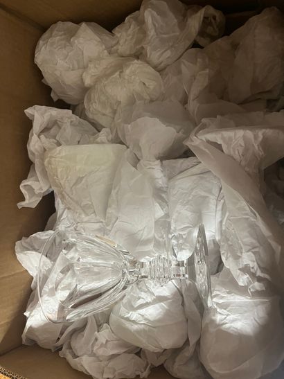 Service Harcourt Baccarat
12 champagne flutes
12...