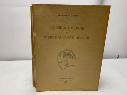 VOLLARD Ambroise, La vie et l'oeuvre de Renoir,...