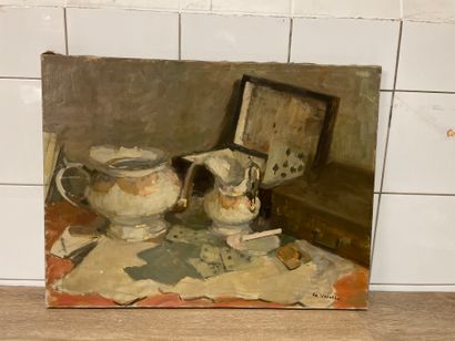 André LA VERNEDE (1899-1971)
Still life with...