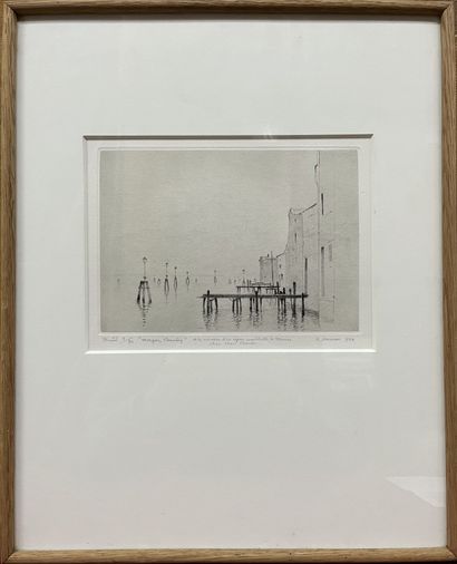 Gunnar NORRMAN (1912-2005)
Morgon Vendig
Estampe...