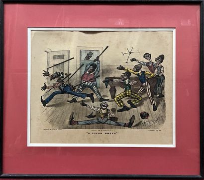 Thomas B. WORTH (1834-1917), d'après
La partie...