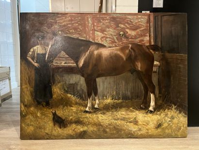 Alfred SWIEYKOWSKI (1869-1953)
Cheval et...