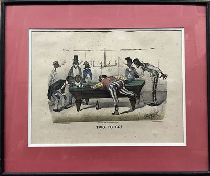 Thomas B. WORTH (1834-1917), d'après
La partie...