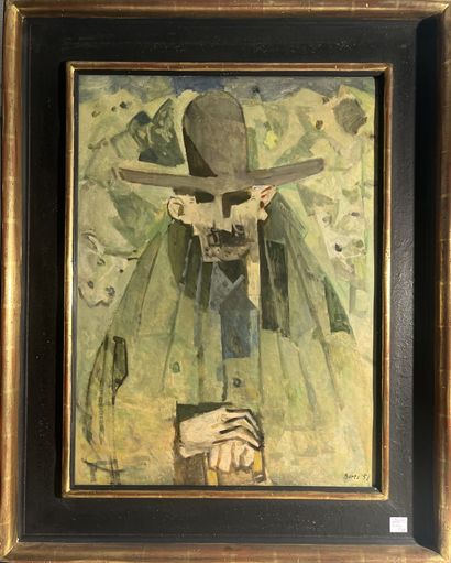 Francisco BORES (1898-1972)
Paysan, 1951
Huile...