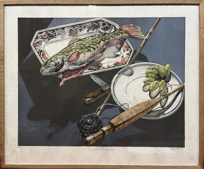 Jack BEAL (1931-2013)
Trute, 1977
Lithographie...