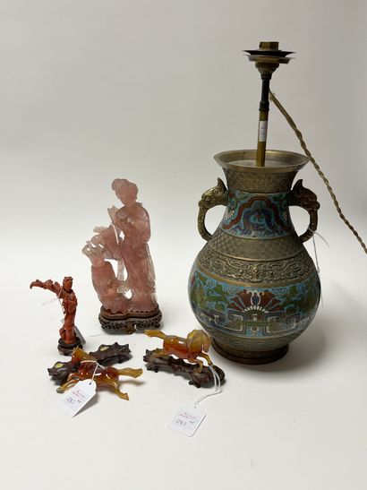 CHINE - XXe siècle
Ensemble comprenant une...