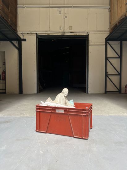 After Jean-Antoine HOUDON (1741-1828)
Voltaire...