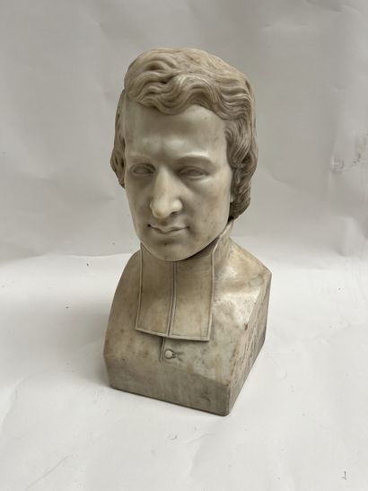 Amédée BERTEAULT (XIX)
Young clergyman
White...