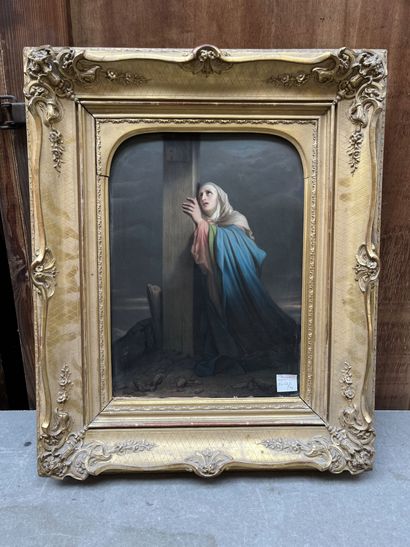 H. SCHWEIZER
The Virgin at the foot of the...