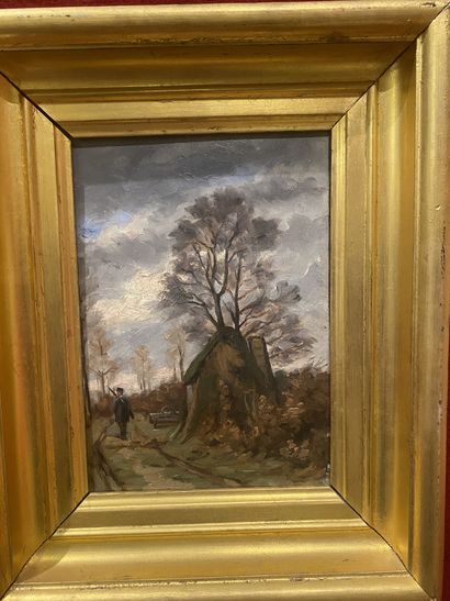 19th century French school
The hunter under...