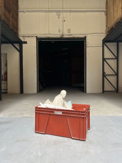After Jean-Antoine HOUDON (1741-1828)
Voltaire...