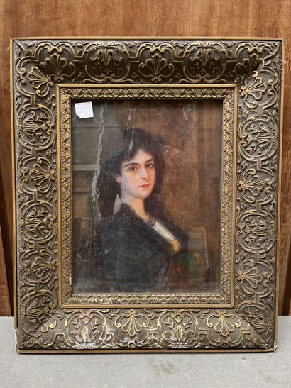 19th century French school
Portrait of a...