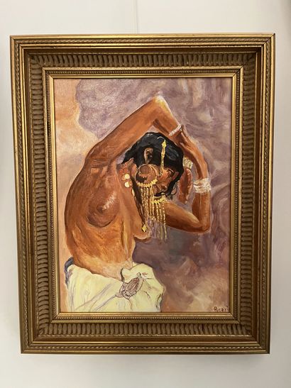 ARAXIE (XX-XXI)
The oriental dancer
Oil on...
