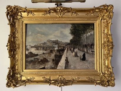 Early 20th century French school
Quai de...