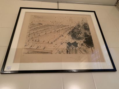 Dali, after
Esplanade des Invalides
Lithograph...