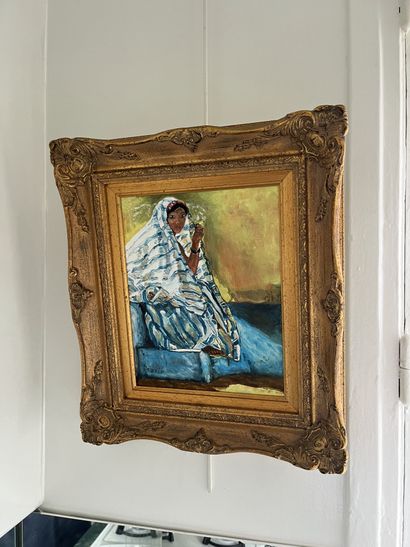 ARAXIA (XX-XXI)
Veiled woman smoking
Oil...