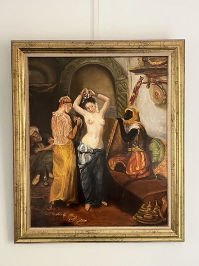 ARAXIE (XX-XXI)
The oriental dancer
Oil on...