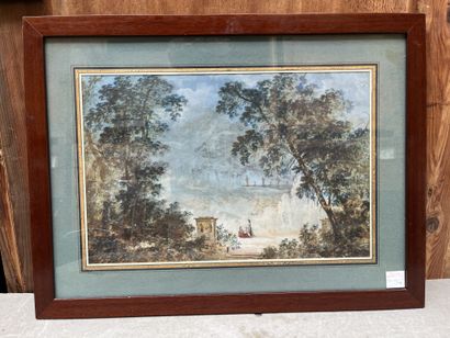 Late 18th century French school
Two women...