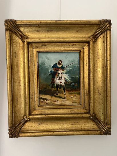 ARAXIE (XX-XXI)
Oriental rider
Oil on canvas
Height...
