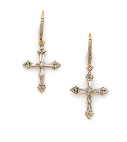 STONE (attributed to)
Pair of 18K (750) pink...