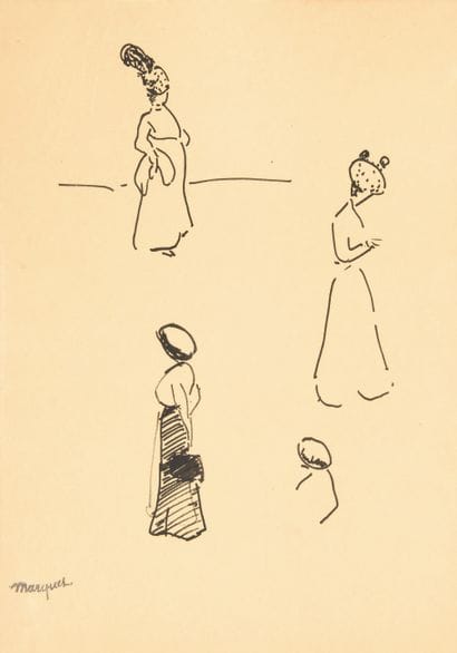 Albert MARQUET (1875-1947)
Study of women...