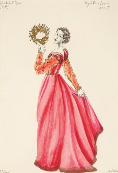 19th century school
Rigoletto Acto I
Pencil,...