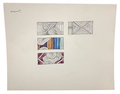 Guy DE ROUGEMONT (1935-2021)
Study with four...