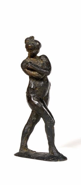 André HOGOMMAT (1925-2015)
Nude model with...