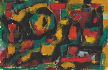 Elvire JAN (1904-1996)
Abstract composition
Watercolor...