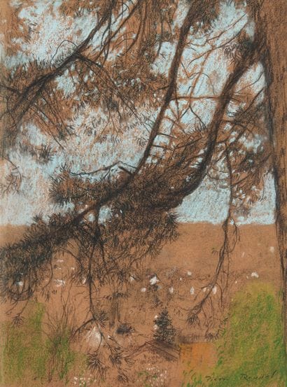 Pierre ROUSSEL (1927-1996)
Under the pine...