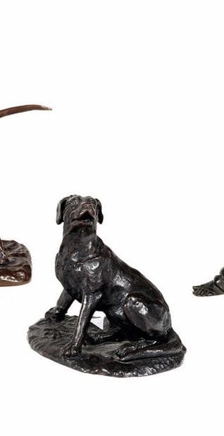 Angel (XIX)
Bronze Labrador, numbered 221/500.
Height...