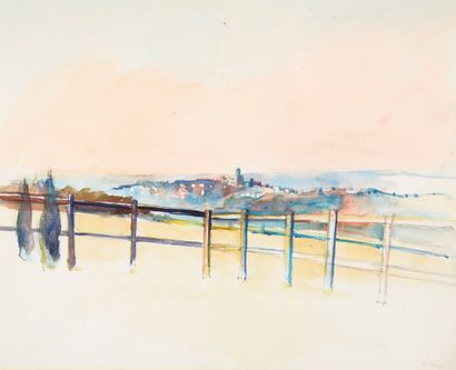 Dominique GUTHERZ (1946)
The belvedere in...