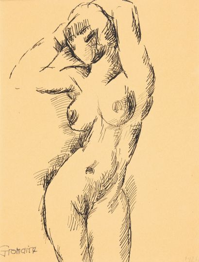 Marcel GROMAIRE (1892-1971)
Nude Woman with...