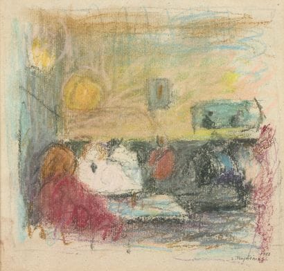 Jacques TRUPHEMUS (1922-2017)
Interior of...