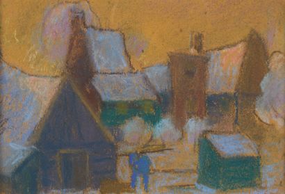 20th century school
Snowy landscape, Volendam,...