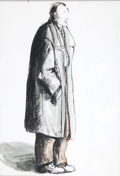 School of the XXth century
Full-length portrait...