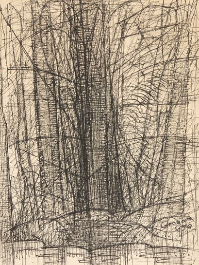 Marcel GROMAIRE (1892-1971)
Composition,...