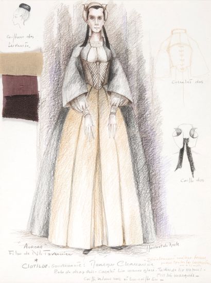 Yvonne SASSINOT DE NESLE (b. 1937)
Clothilde,...