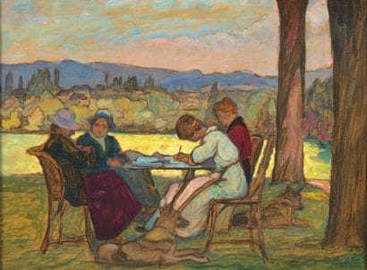 Auguste MORISOT (1857-1951)
Afternoon under...